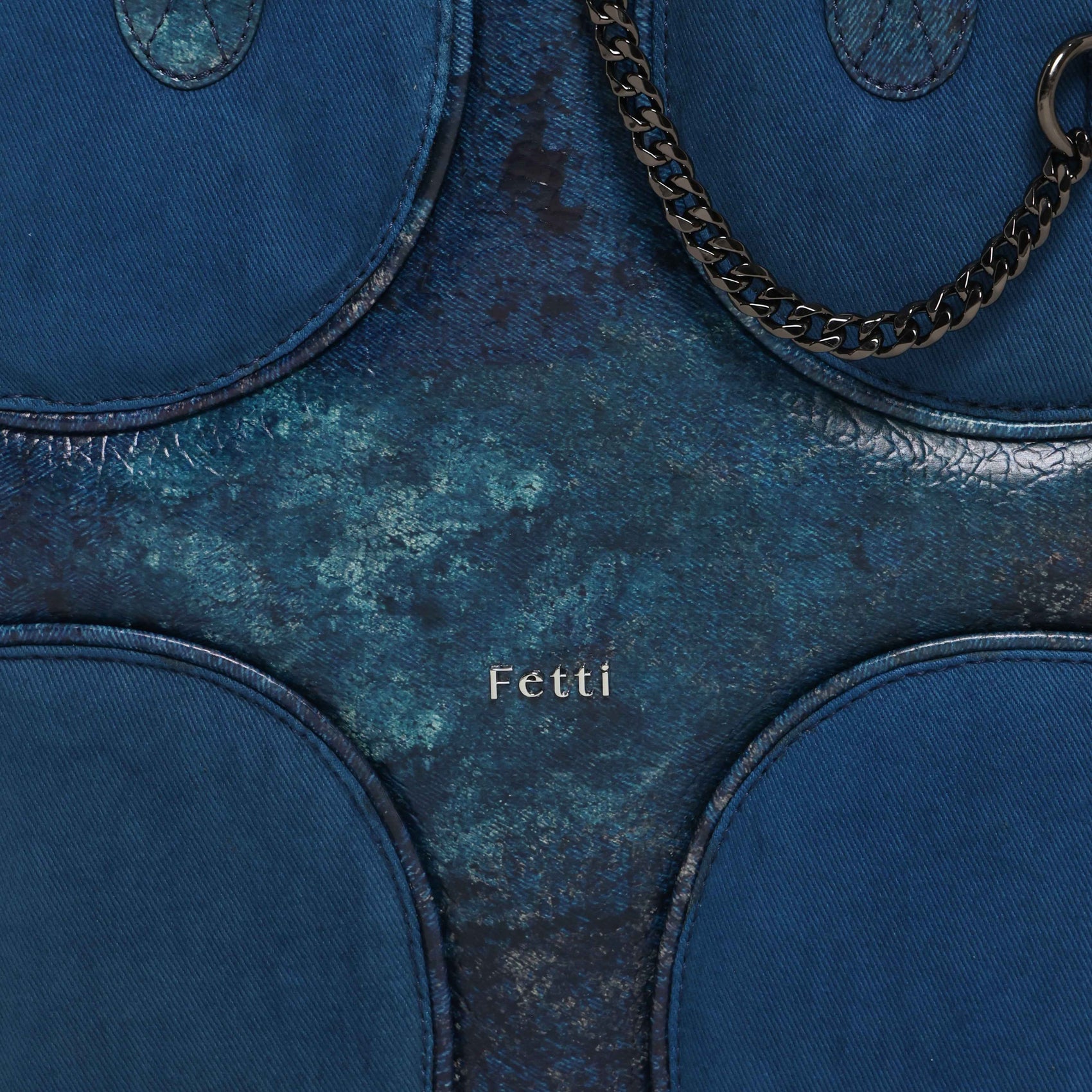 Muddled Shopper Tote cum backpack- Rusted Grain