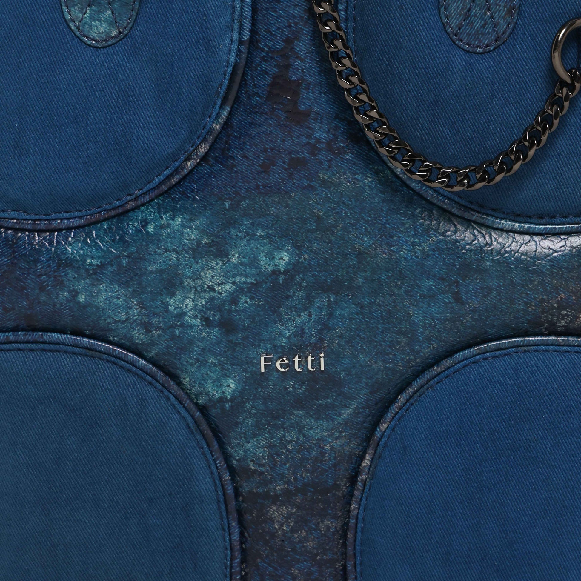 Muddled Shopper Tote cum backpack- Rusted Grain