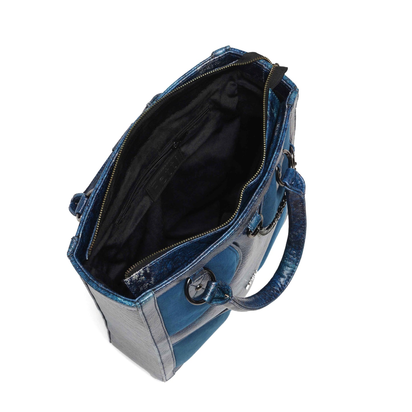 Muddled Shopper Tote cum backpack- Rusted Grain