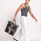 Oversized Muddled Shopper Tote - Rusted Grain