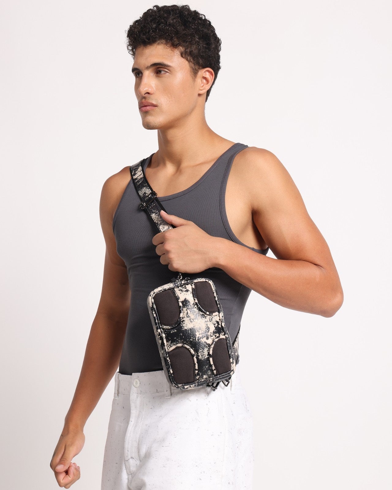 Muddled Sling Bag - Rusted Grain (Unisex)