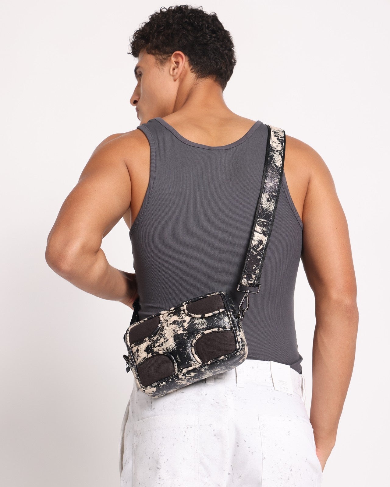 Muddled Sling Bag - Rusted Grain (Unisex)