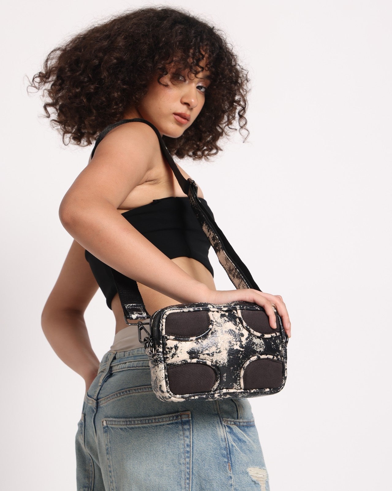 Muddled Sling Bag - Rusted Grain (Unisex)