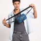 Muddled Sling Bag - Cracked Indigo (Unisex)
