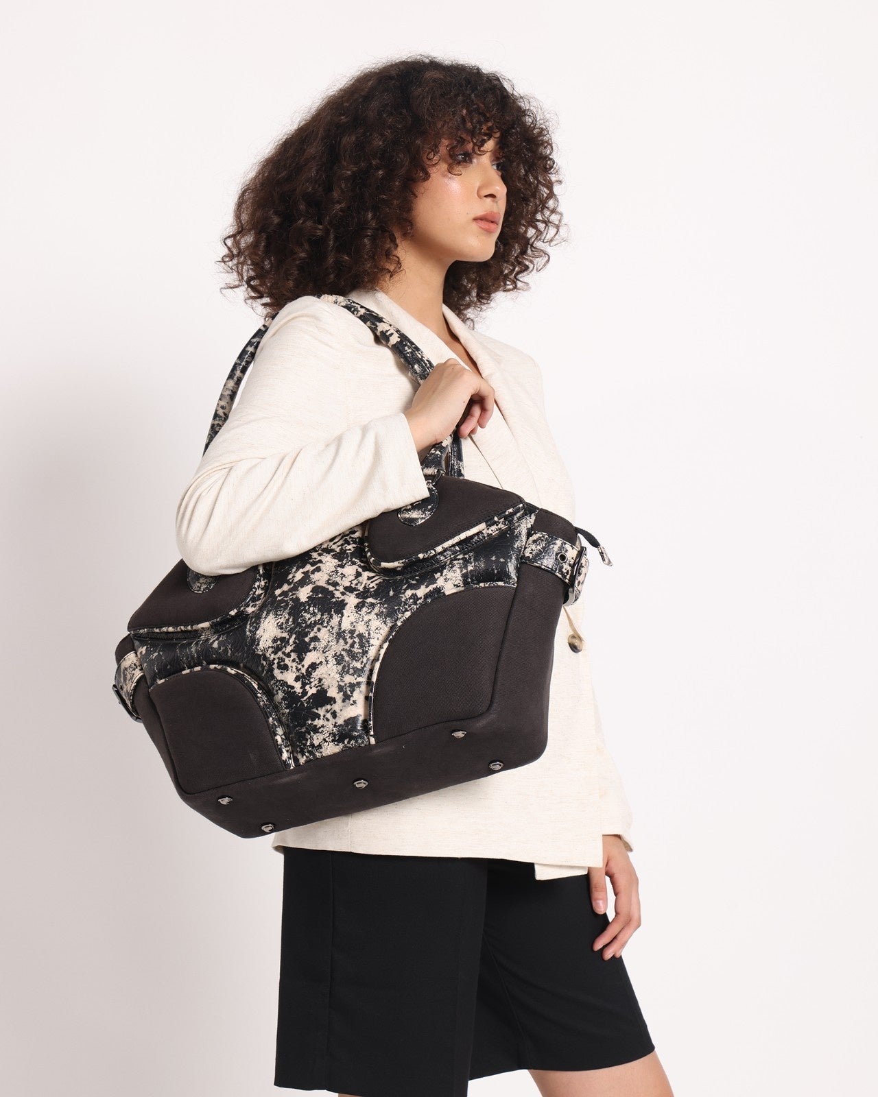 The Muddled Cargo Tote - Rusted Grain