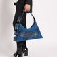 Muddled 4 Pocket Cargo Bag - Cracked Indigo