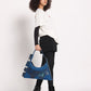 Muddled 4 Pocket Cargo Bag - Cracked Indigo