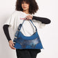Muddled 4 Pocket Cargo Bag - Cracked Indigo