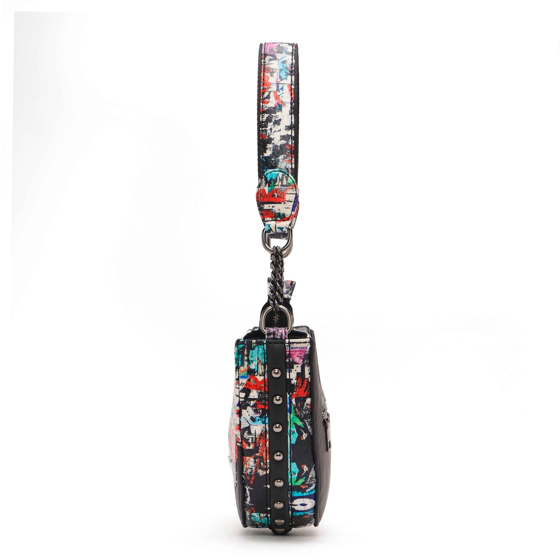 Graffld Street Half Moon Bag - Black