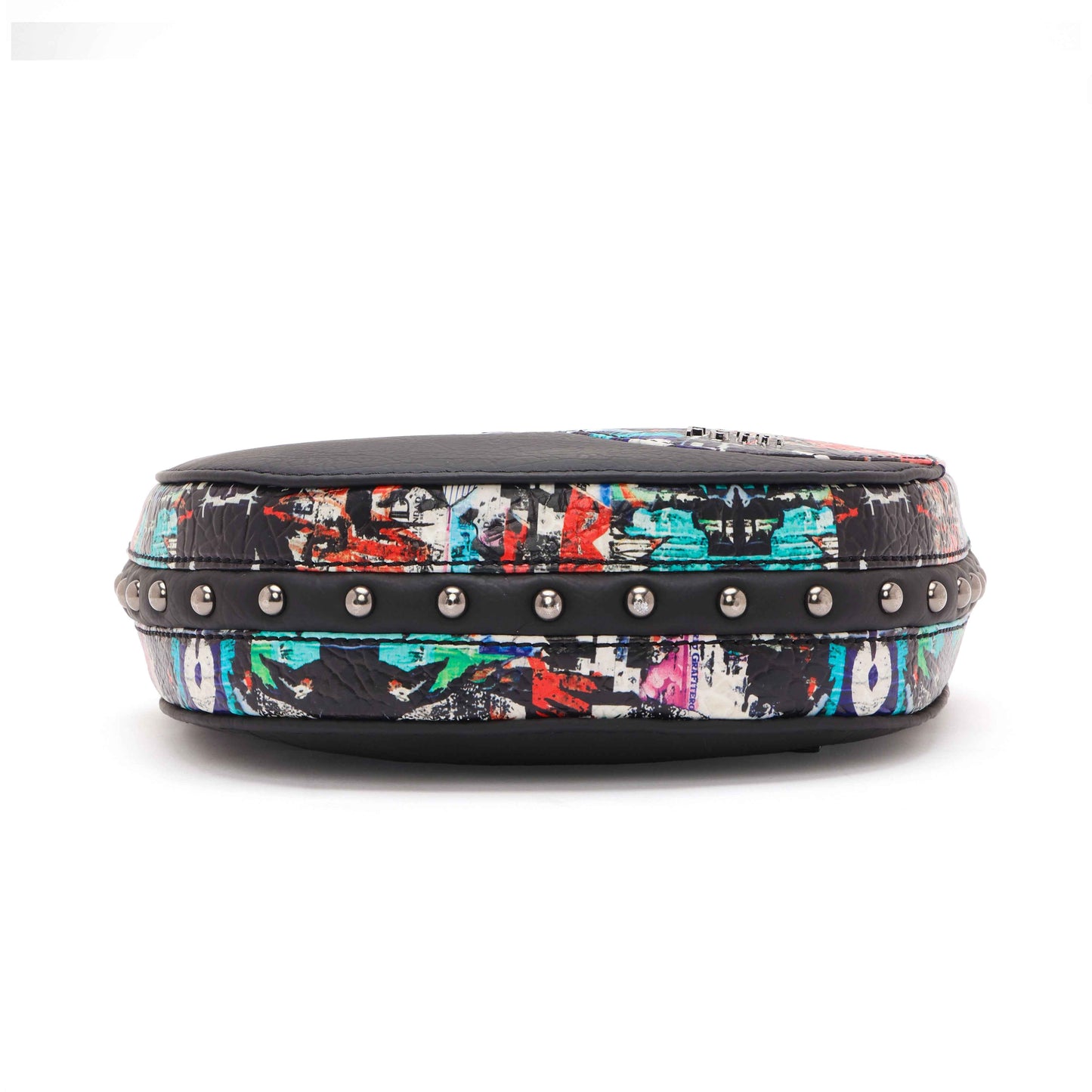 Graffld Street Half Moon Bag - Black