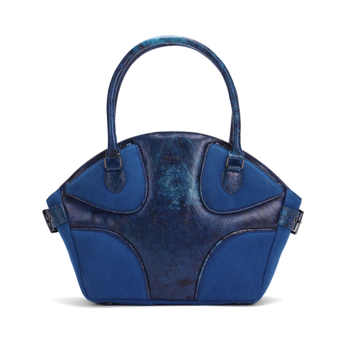 The Muddled Cargo Tote - Cracked Indigo