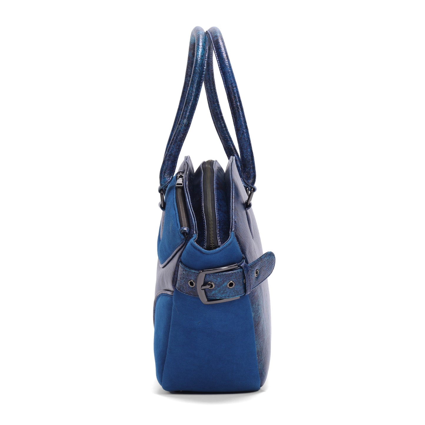 The Muddled Cargo Tote - Cracked Indigo