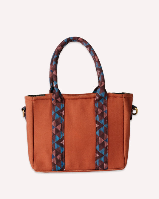 The Vatican City Tote Brown