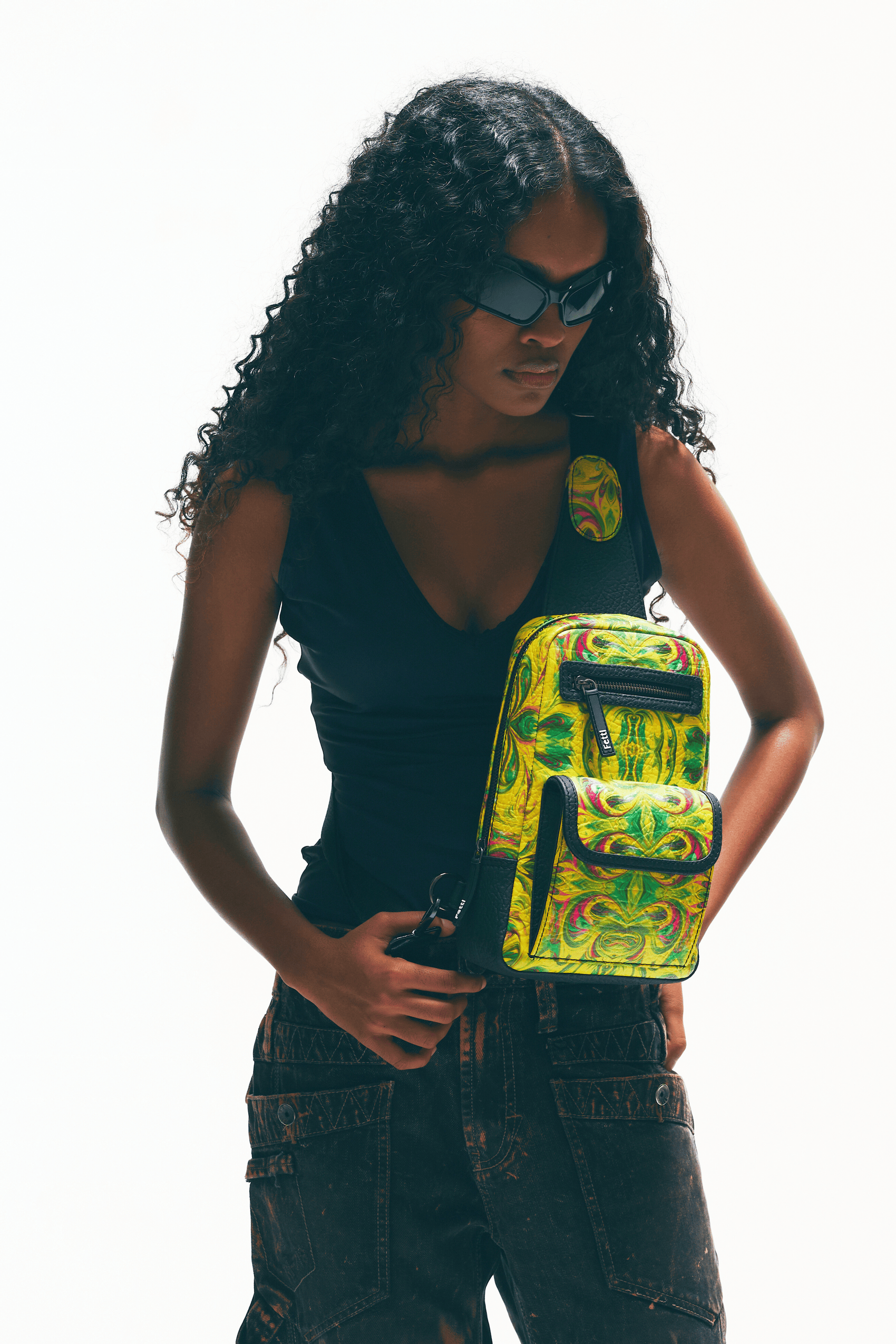 Kosmic Immersion Sling bag- Helios Women