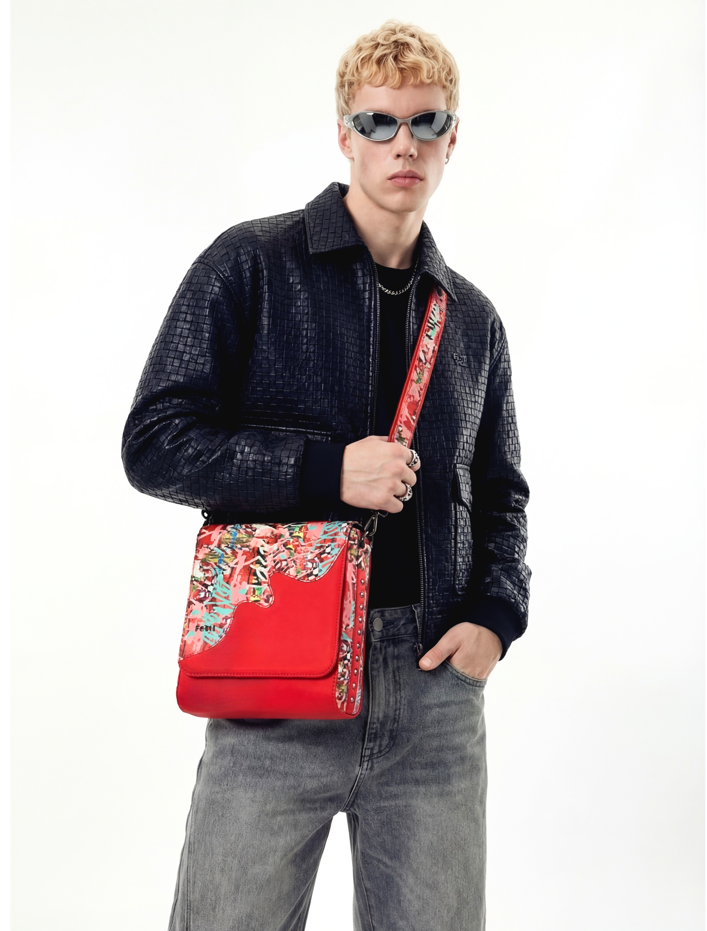 Graffld Street Messenger Bag- Unisex