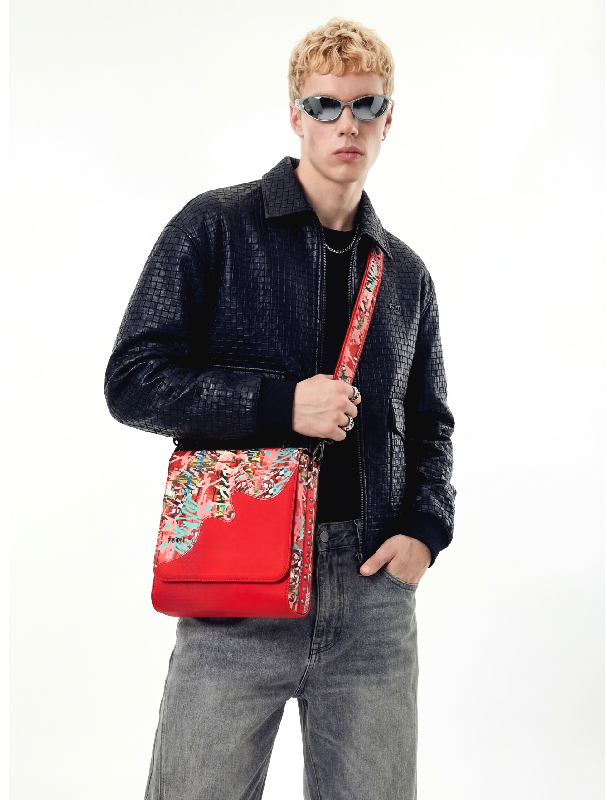 Graffld Street Messenger Bag- Unisex