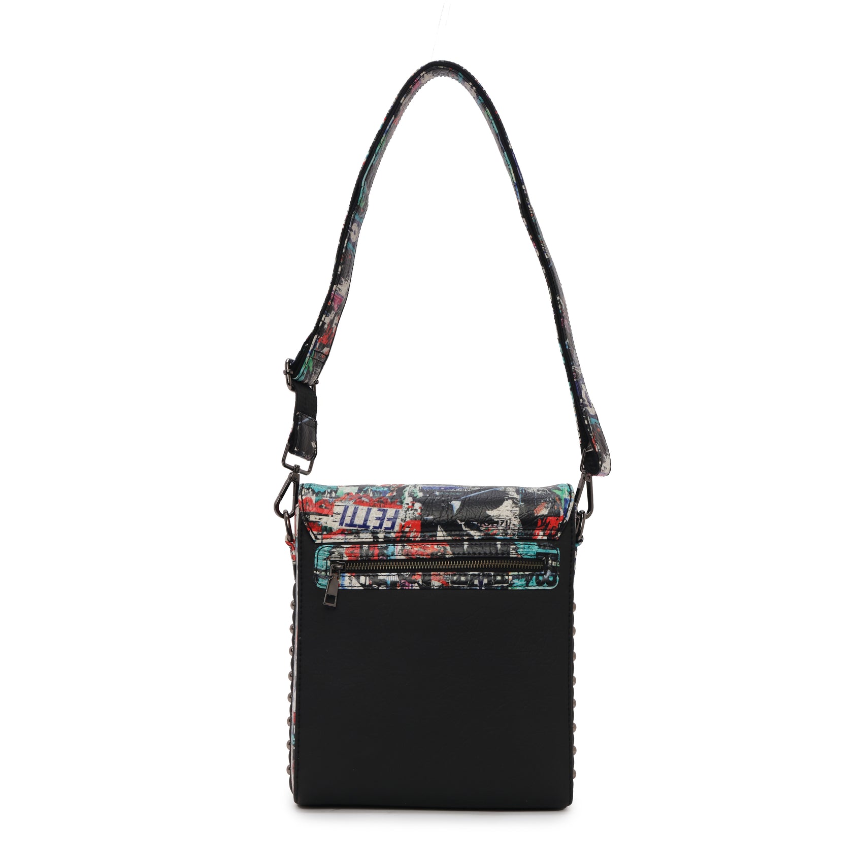 Graffld Street Messenger Bag Black - Unisex