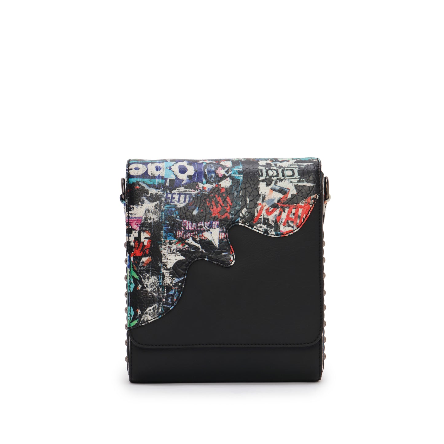 Graffld Street Messenger Bag Black - Unisex
