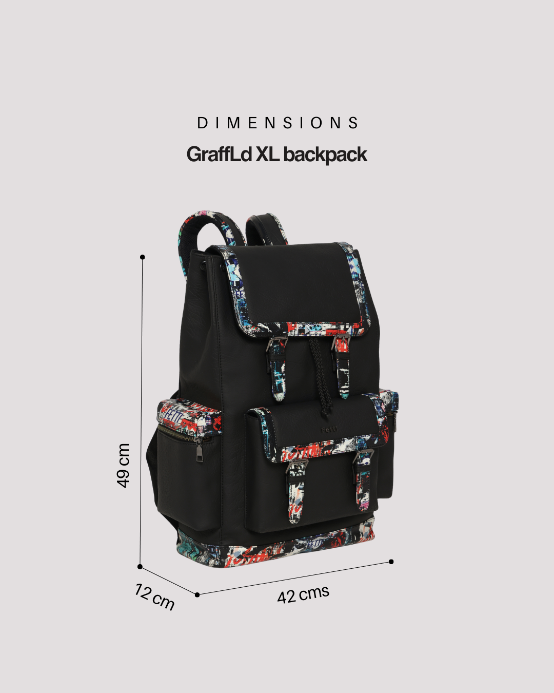 GraffLD XL Backpack- Unisex