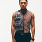 Kosmic Immersion Sling Bag- Noir Men