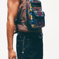 Kosmic Immersion Sling Bag- Noir Men