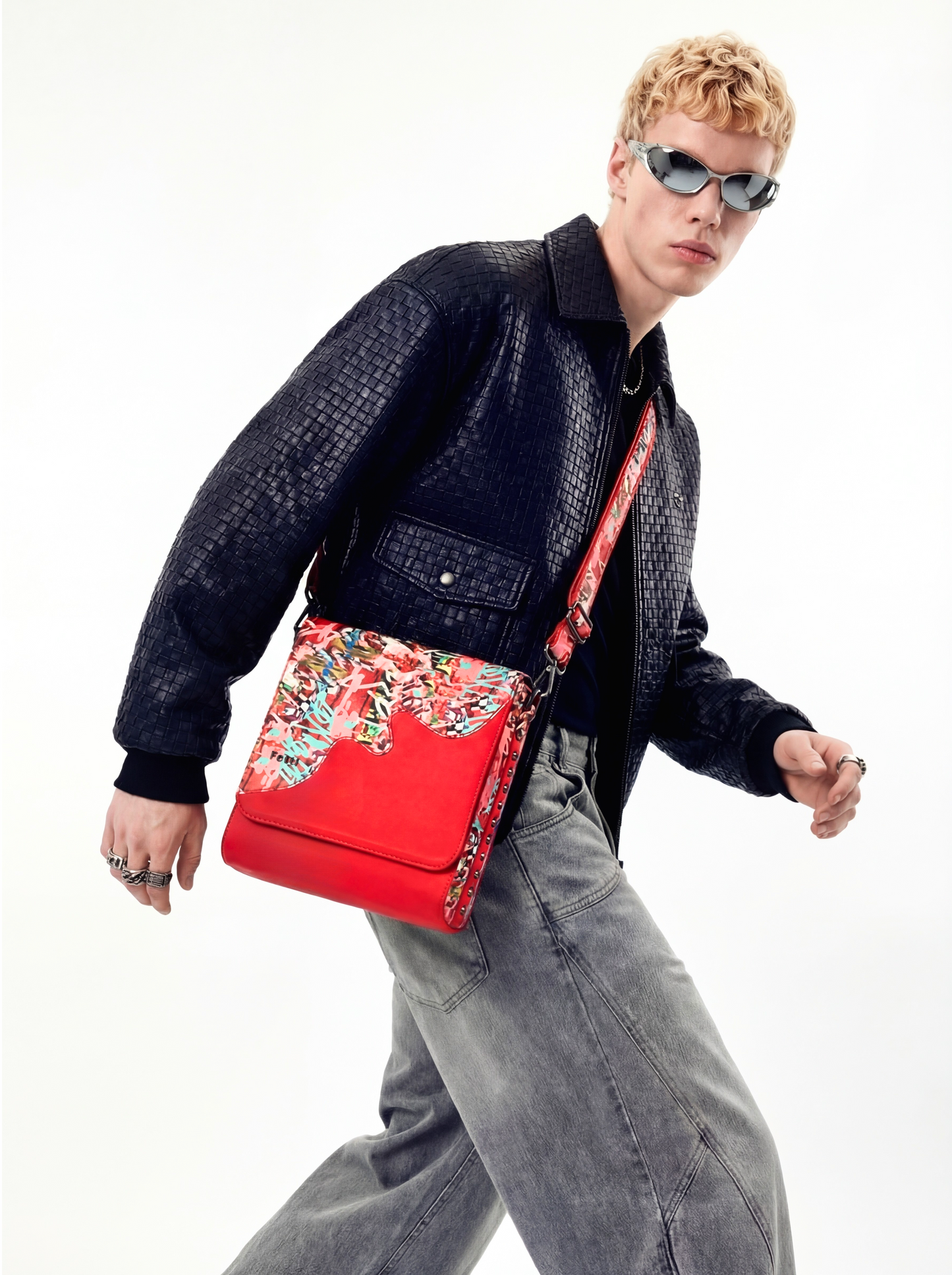 Graffld Street Messenger Bag- Unisex