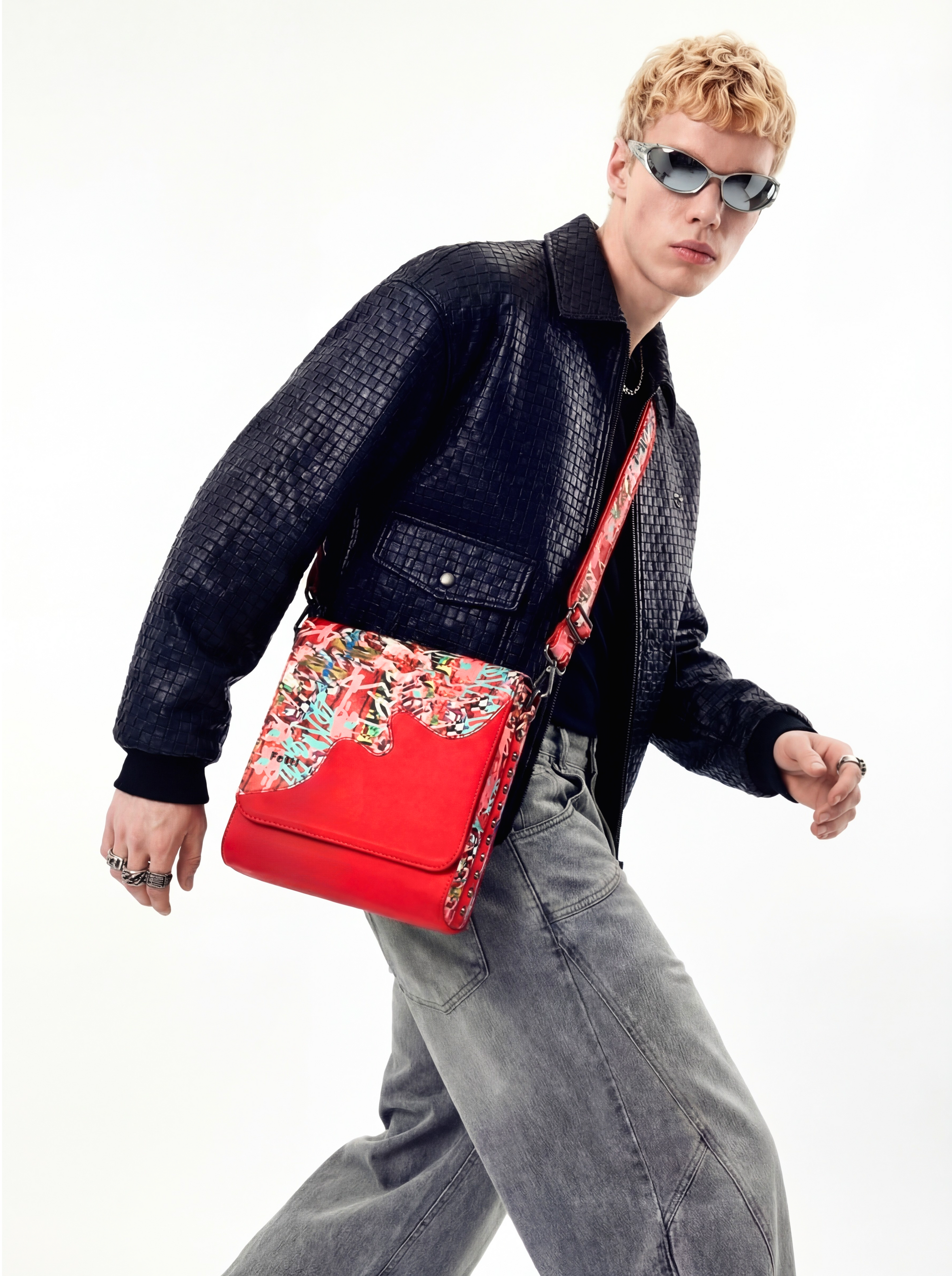 Graffld Street Messenger Bag- Unisex