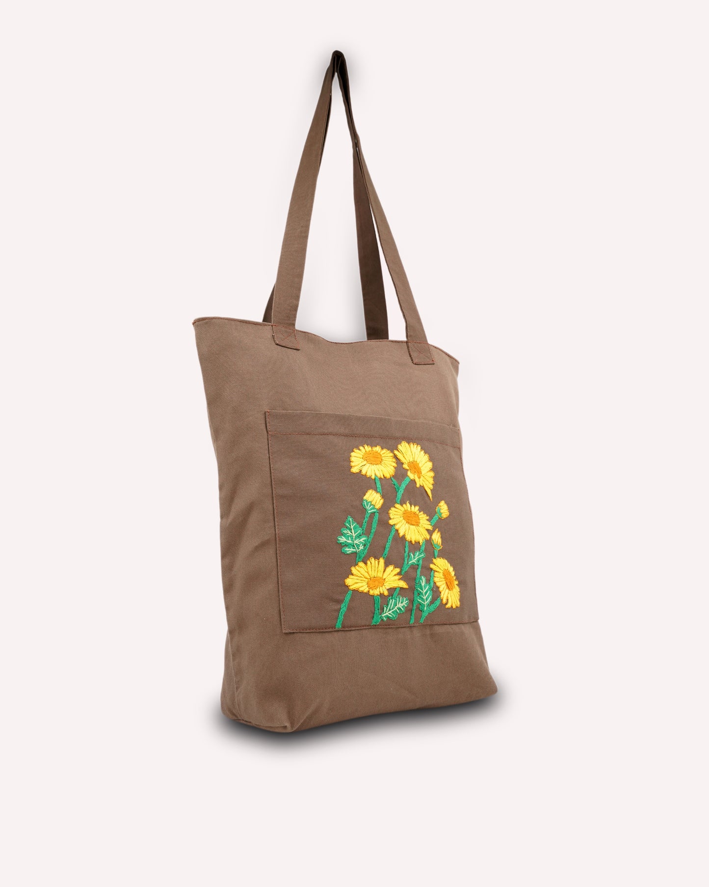 Cross Country Artisanal Carryall Tote Brown