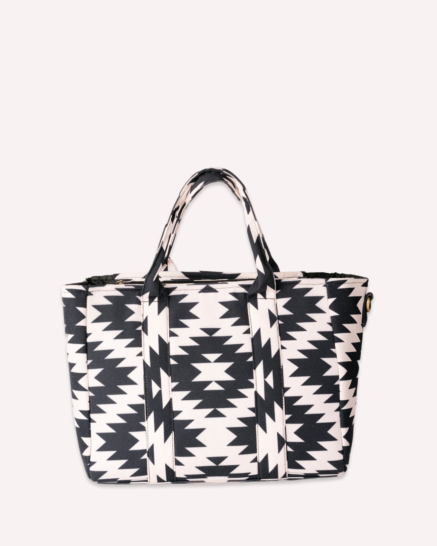 The City Tote Black and White