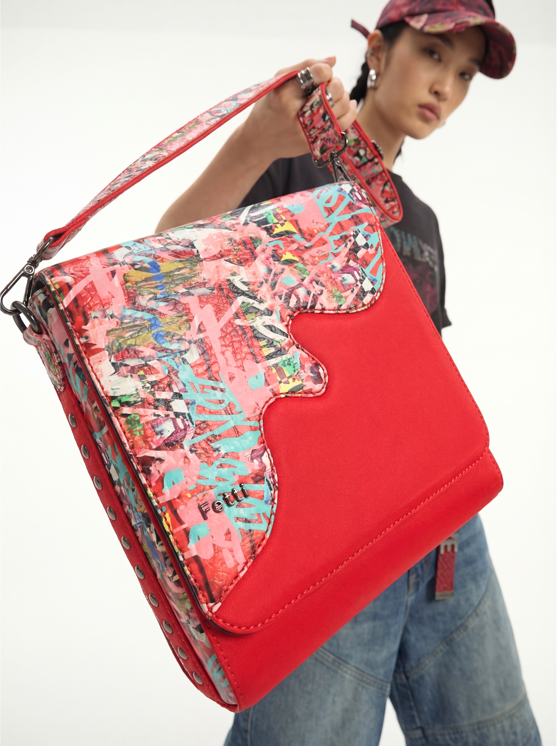 Graffld Street Messenger Bag- Unisex