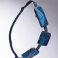 Muddled Cargo Crossbody Belt - Cracked Indigo