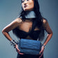 Porte Denim Messenger Bag