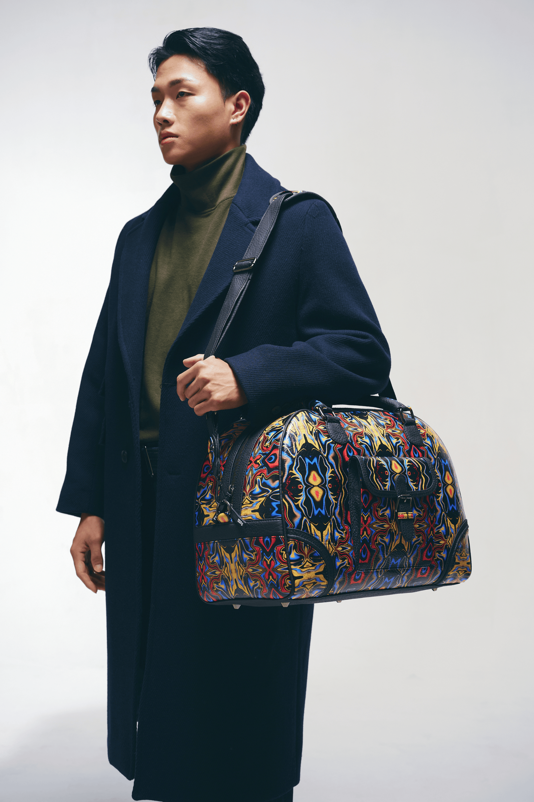 Kosmic Immersion Noir Duffle - Men