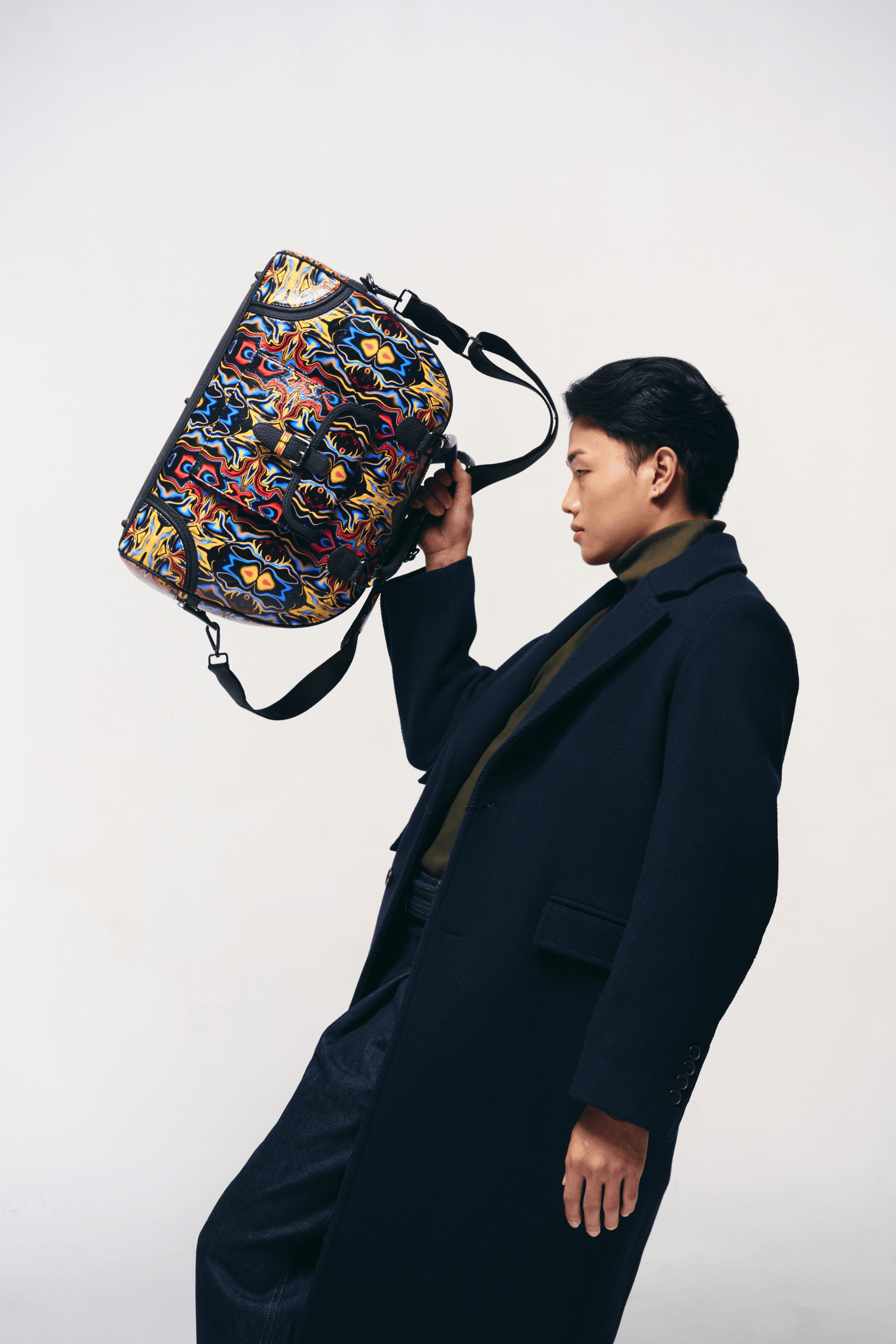 Kosmic Immersion Noir Duffle - Men