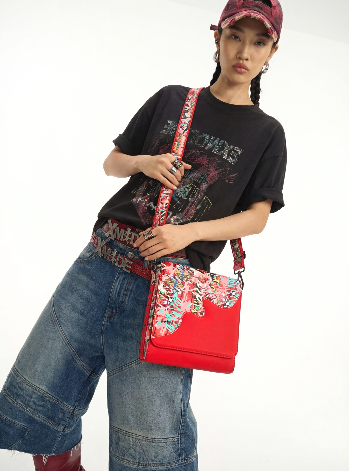 Graffld Street Messenger Bag- Unisex