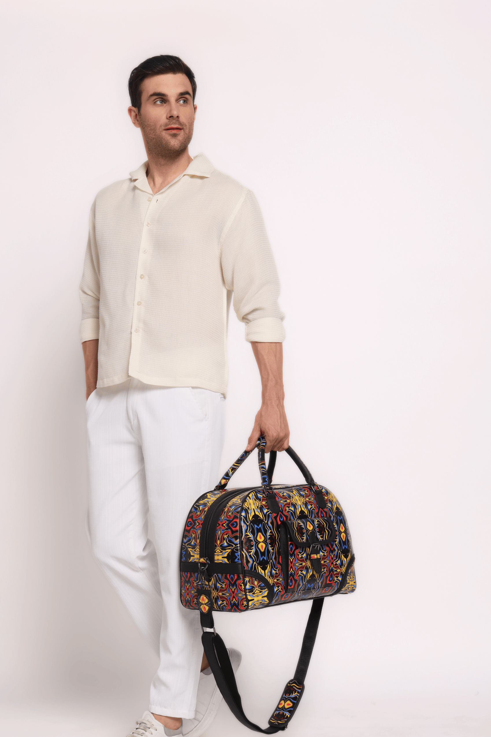 Kosmic Immersion Noir Duffle - Men
