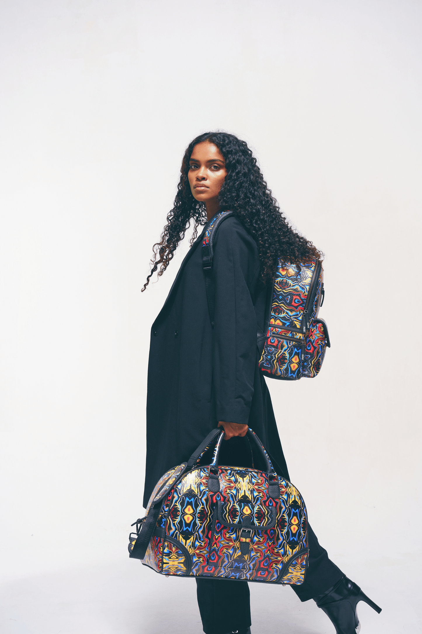 Kosmic Immersion Noir Duffle - Women