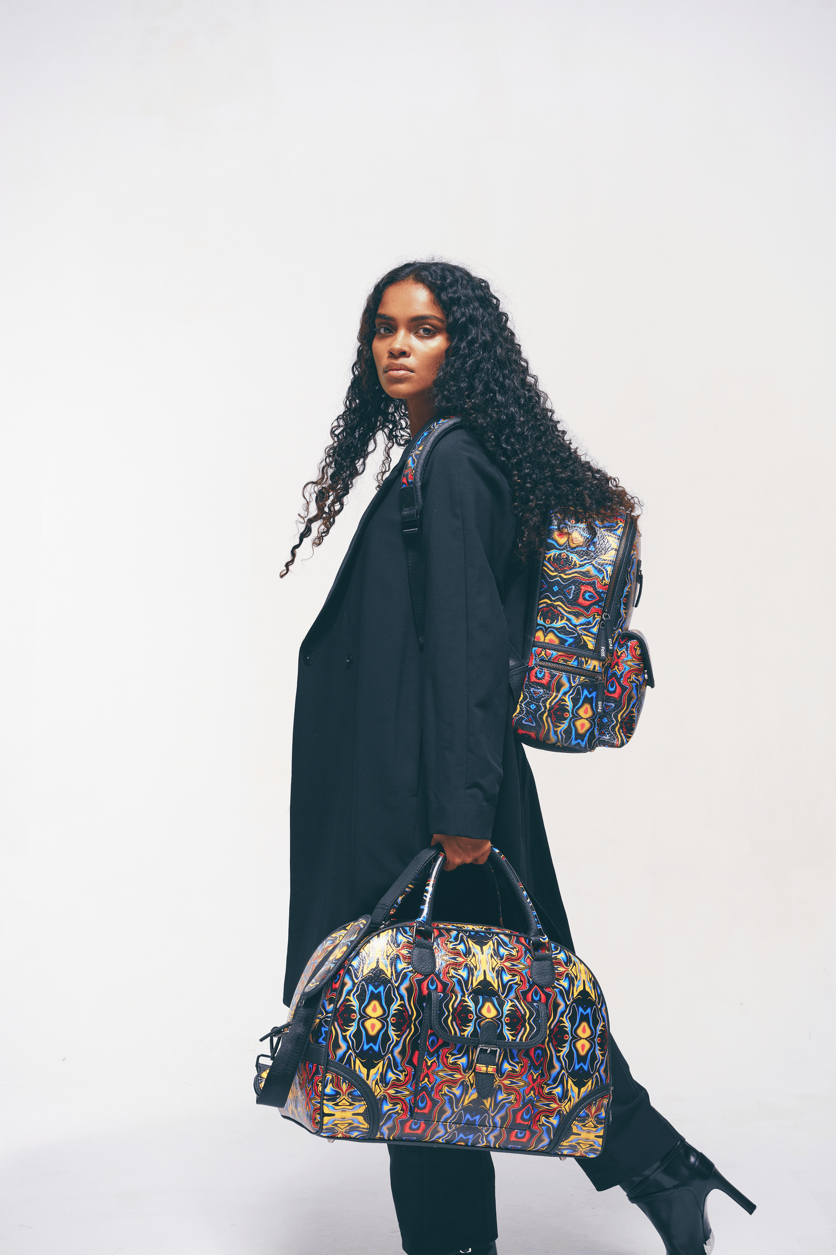 Kosmic Immersion Noir Duffle - Women