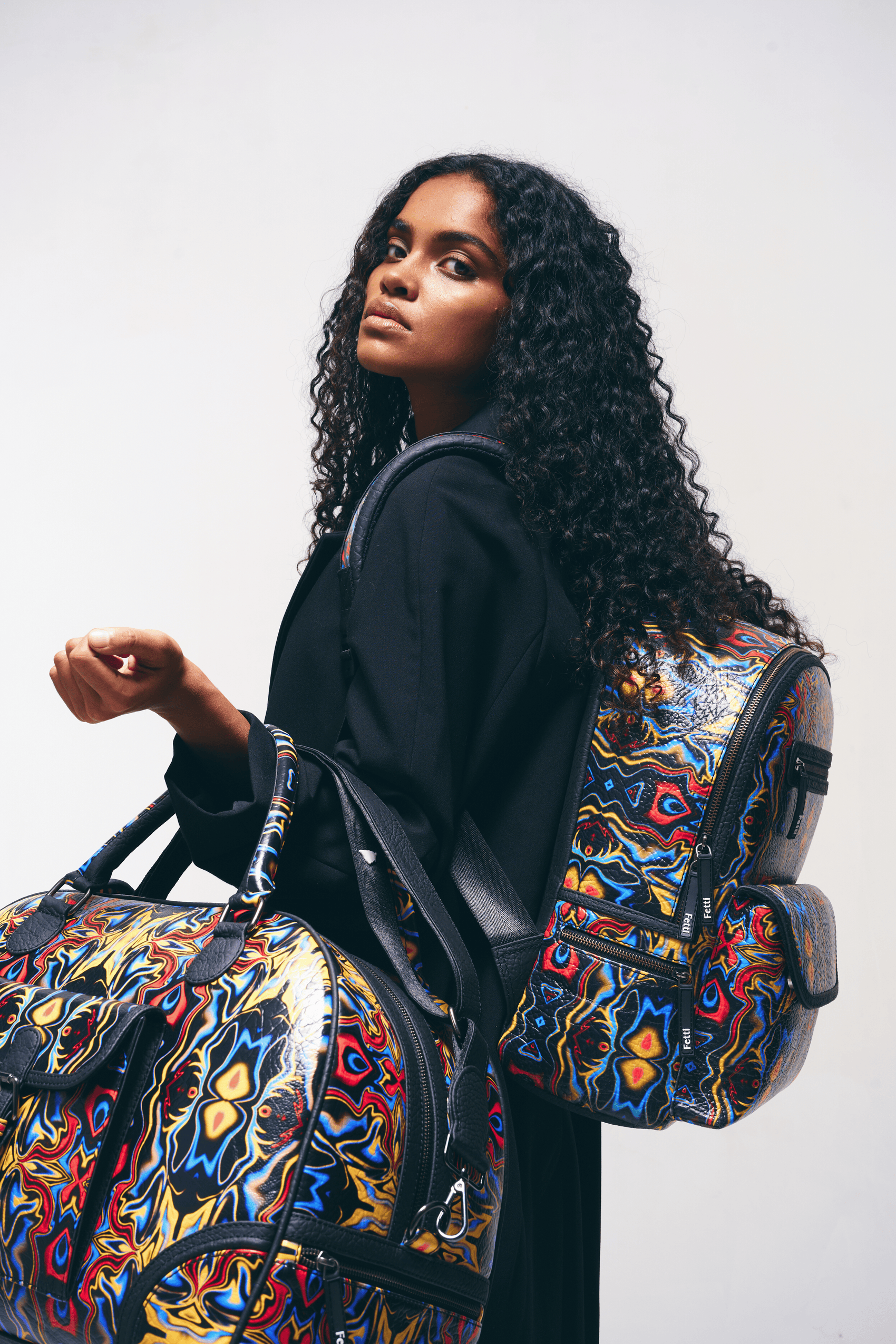 Kosmic Immersion Noir Duffle - Women
