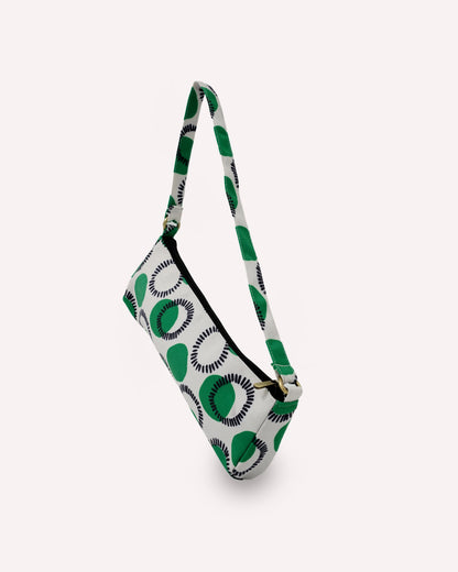 Sienna Long Line Shoulder Bag Green