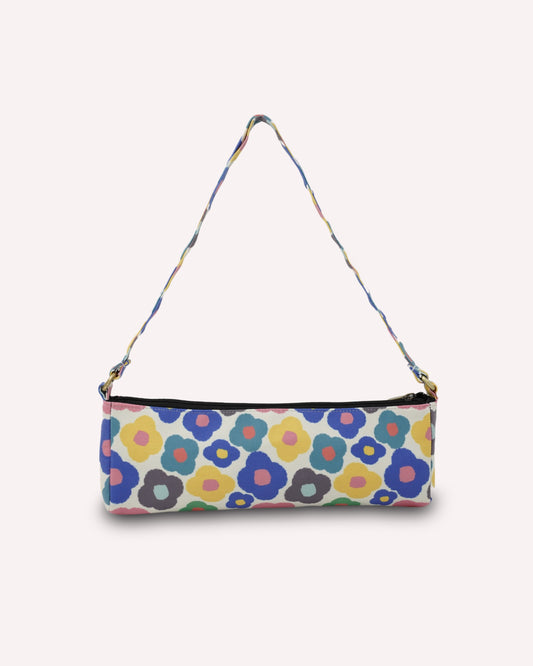 Sienna Long Line Shoulder Bag Floral Multi-Colored