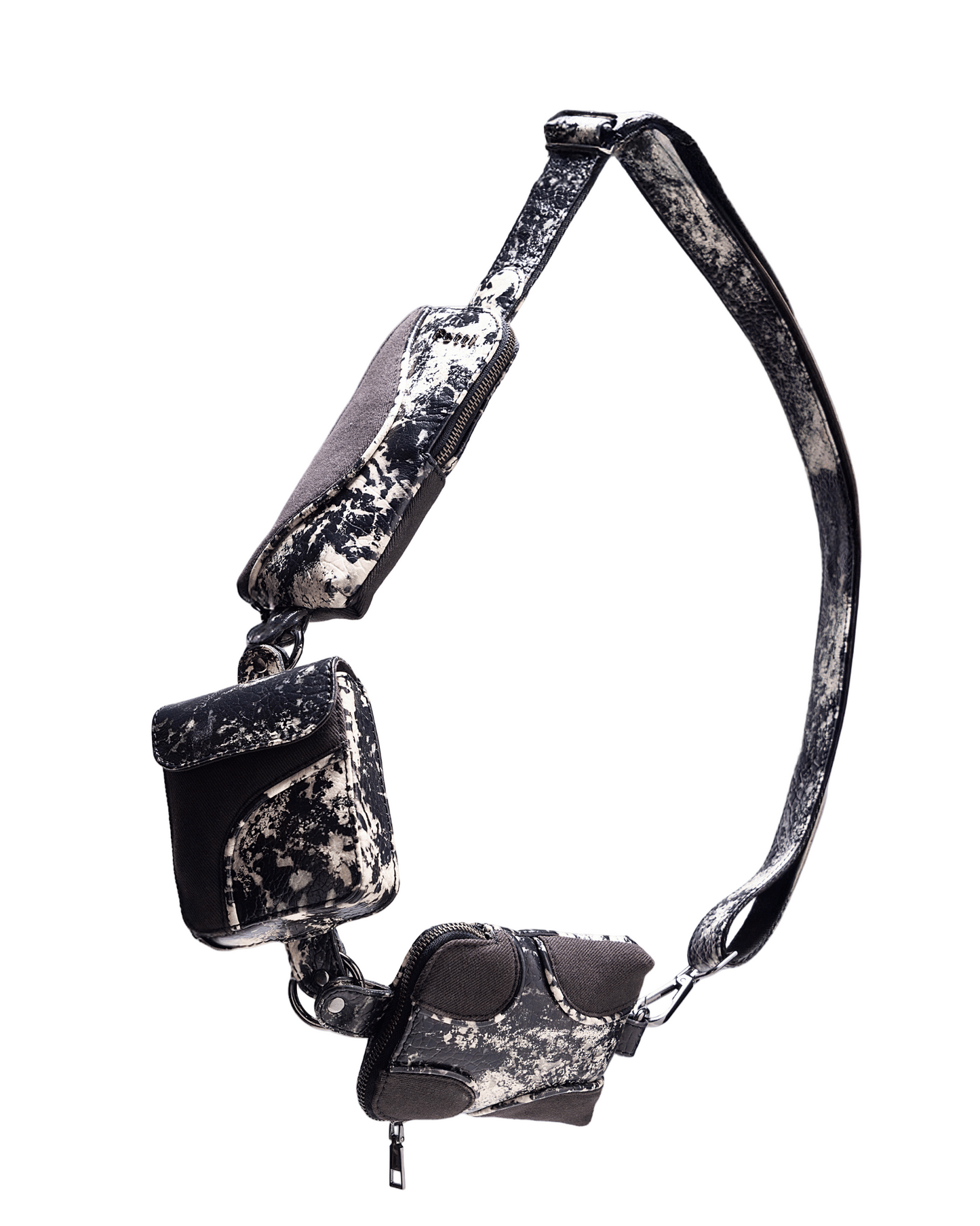 Muddled Cargo Crossbody Belt - Rusted Grain