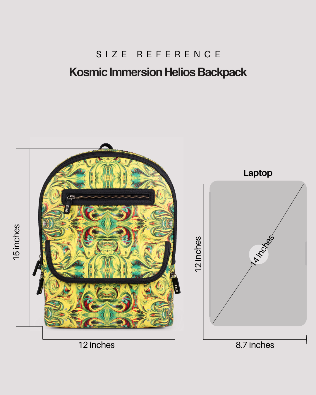 Kosmic Immersion Backpack - Helios Men