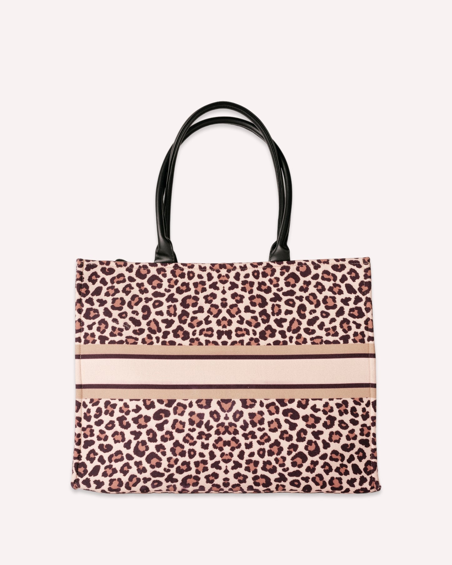 Box Bag Beige Leopard