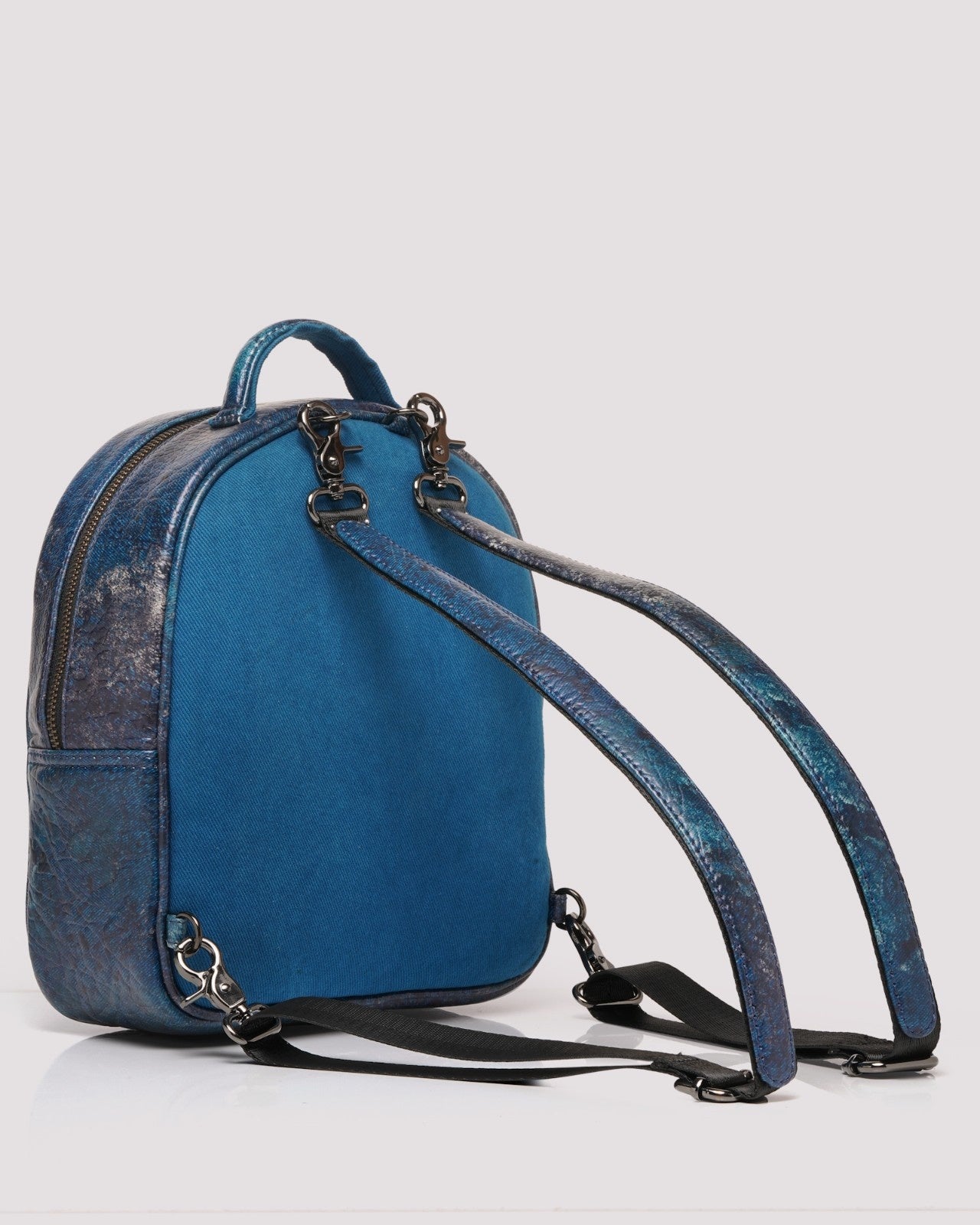 Muddled Knapsack - Cracked Indigo