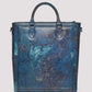 Oversized Muddled Shopper Tote - Cracked Indigo