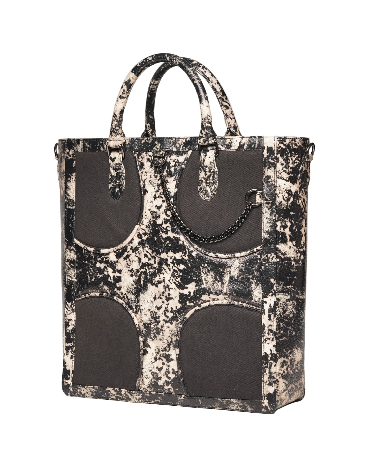 Oversized Muddled Shopper Tote - Rusted Grain