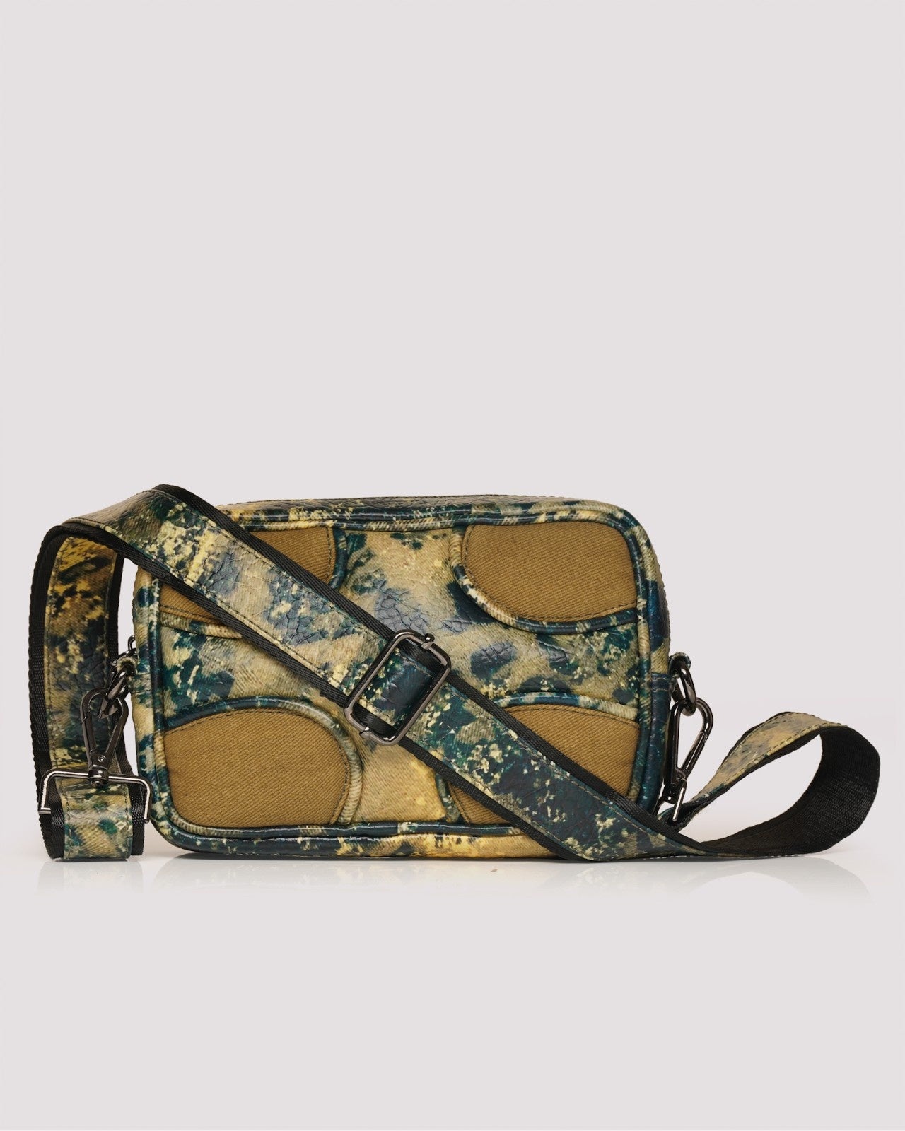 Muddled Sling Bag - Oxidized Olive (Unisex)