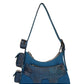 Muddled 3 Pocket Cargo Bag (Small) - Cracked Indigo