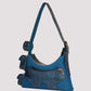 Muddled 3 Pocket Cargo Bag (Small) - Cracked Indigo
